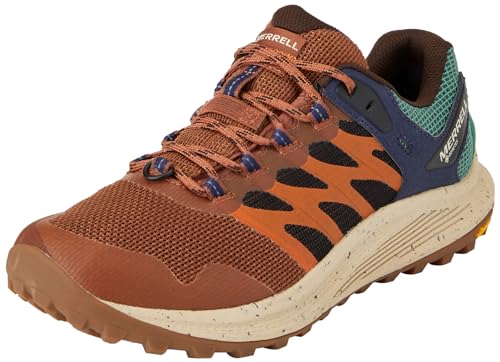 Merrell Herren NOVA 3 GTX Wanderschuh, Nutshell/Papaya, 43 EU von Merrell