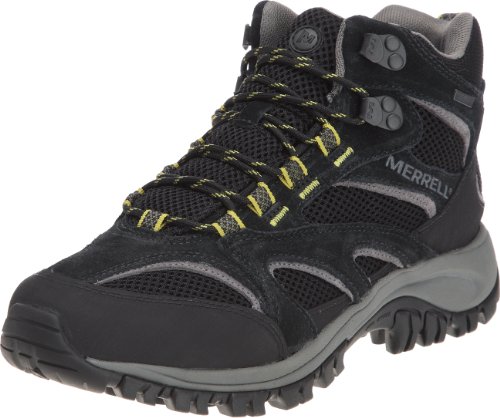 Merrell Herren Phoenix MID WTPF Trekking-& Wanderstiefel, Schwarz (Black) von Merrell