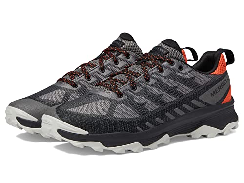 Merrell Herren Speed ECO-Charcoal/Tangerine Low-top, Grau Anthrazit Hellbraun, 45 EU von Merrell