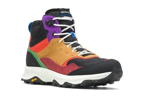 Merrell Herren Speed Solo Mid Wp Wanderschuh, Schwarz Multi 1, 41.5 EU von Merrell