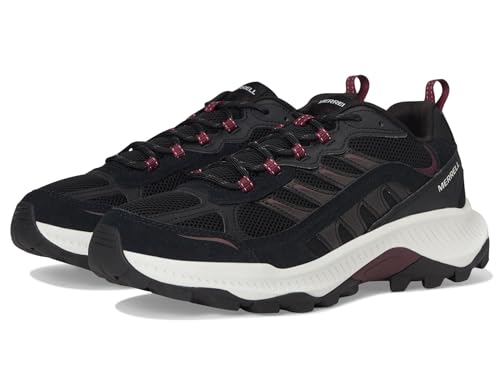 Merrell Herren Speed Strike 2 Trek Wanderschuh, Schwarz/Kirsche, 41 EU von Merrell