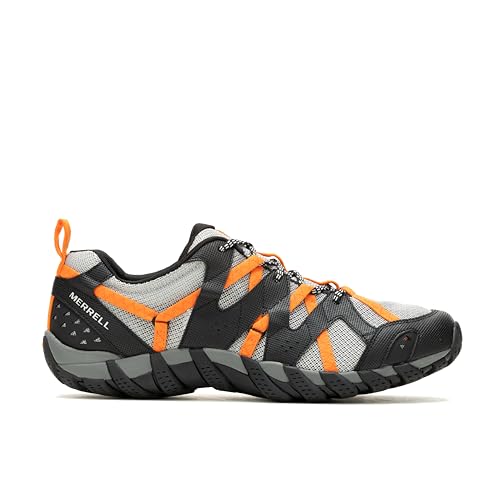 Merrell Herren Waterpro Maipo 2 Walking-Schuh, Black/Papaya, 42 EU von Merrell