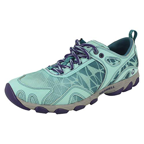 Merrell Hurricane Lace Damen Wasserschuhe zum Schnüren, Aquablau, Lila, Blau, 37.5 EU von Merrell