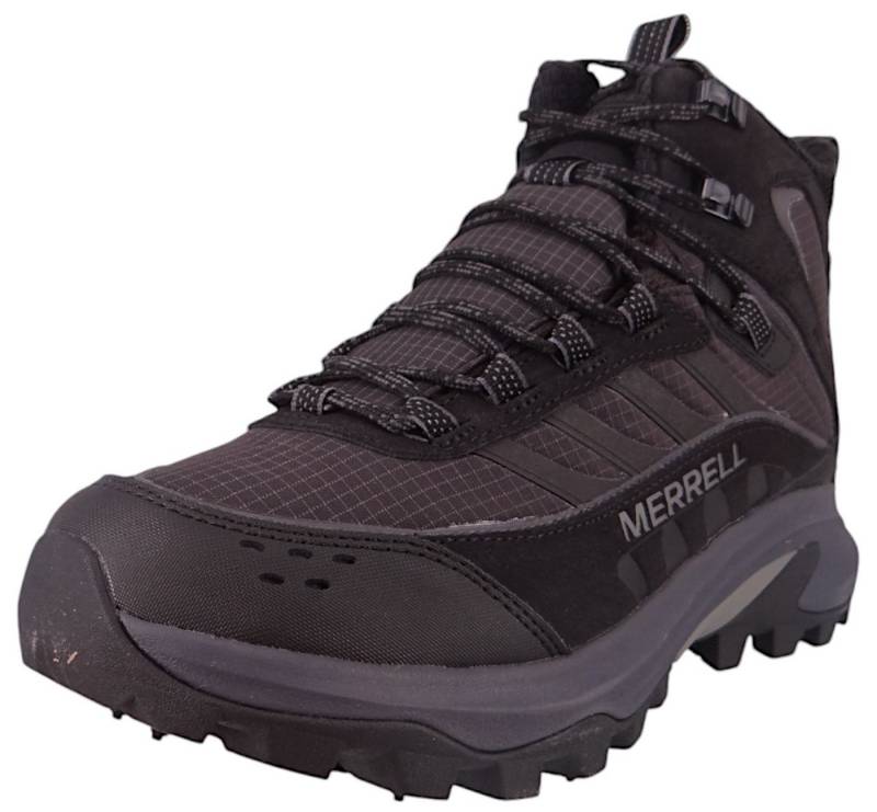 Merrell J068305 Moab Speed 2 Thermo Mid WP Triple Black Stiefel von Merrell