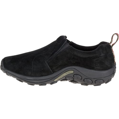 Merrell Jungle Moc-Halbschuhe für Herren aus Nubuk, Schwarz - Midnight - Größe: 46 2E EU von Merrell