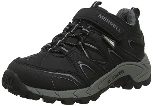 Merrell Light TECH LTR Quick Close WTR Trekking-& Wanderhalbschuhe, Schwarz (Black Black), 26 EU von Merrell