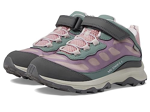 Merrell Mädchen Moab Speed Mid A/C Wtrpf Wanderschuh, Dusty Olive Pink, 32 EU von Merrell