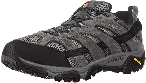 Merrell Men's Moab 2 Waterproof Hiking Shoe, Granite, 12 W US von Merrell