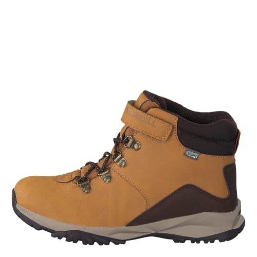 Merrell Ml-b Alpine Casual Boot Waterproof, Jungen Trekking- & Wanderstiefel - Orange (Wheat) - 29 EU ( 10 UK ) von Merrell