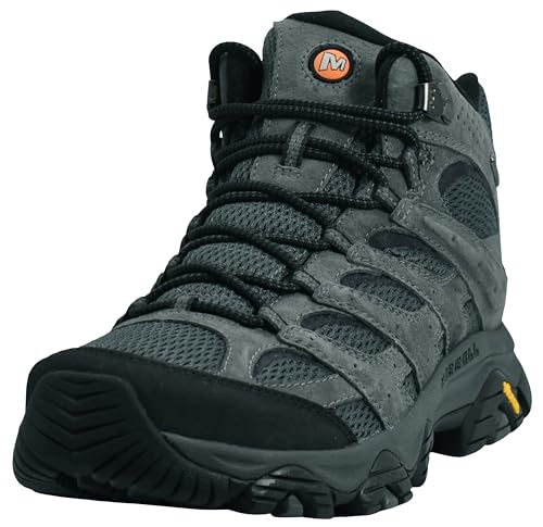 Merrell Moab 3 Mid Wanderstiefel für Damen, wasserdicht, Granit, 39 EU Merrell Moab 3 Mid Wanderstiefel für Damen, wasserdicht, Granit, 39 EU von Merrell
