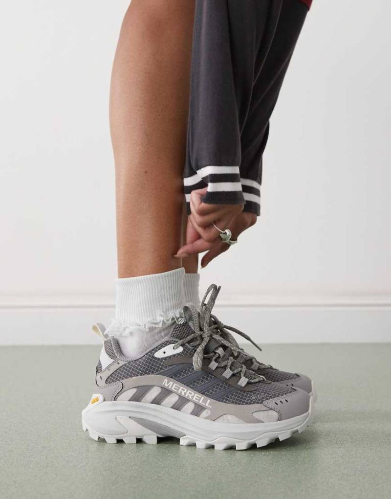 Merrell - Moab Speed 2 GTX - Sneaker in Anthrazit-Grau von Merrell