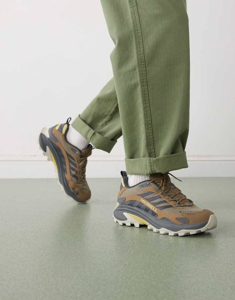 Merrell - Moab Speed 2 GTX - Sneaker in Braun-Brown von Merrell