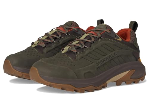 Merrell - Moab Speed 2 Leather Wp - J037787 - Farbe: Grün - Größe: 45 EU von Merrell