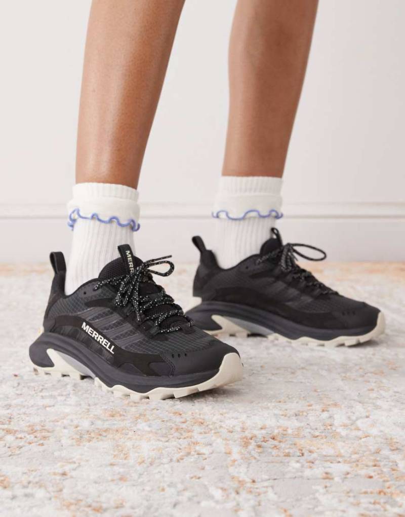 Merrell - Moab Speed 2 - Sport-Sneaker in Schwarz von Merrell