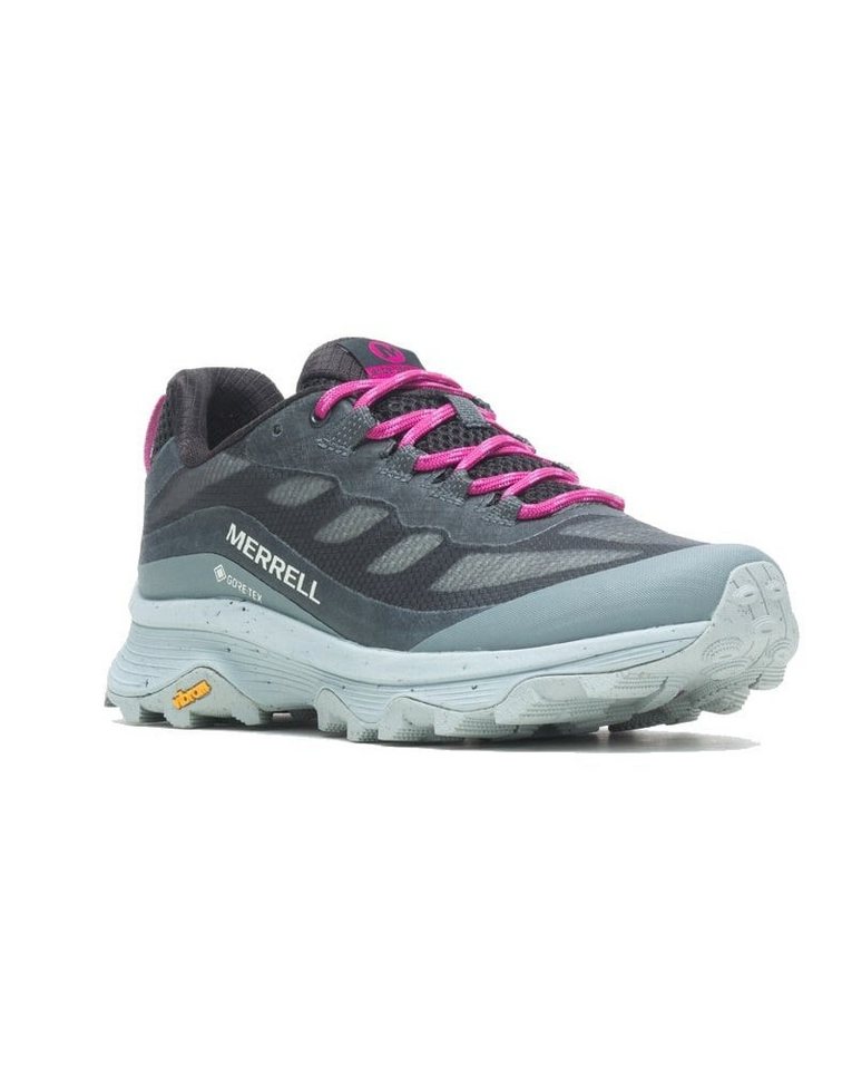 Merrell Moab Speed GTX (wasserdicht) dunkelblau/hellblau Damen Laufschuh von Merrell