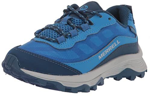 Merrell Moab Speed Low WTRPF Wanderschuh, Blue, 34 EU von Merrell