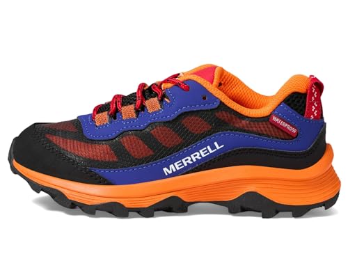 Merrell Moab Speed Low WTRPF Wanderschuh, Blue/Black/ORANGE, 29 EU von Merrell