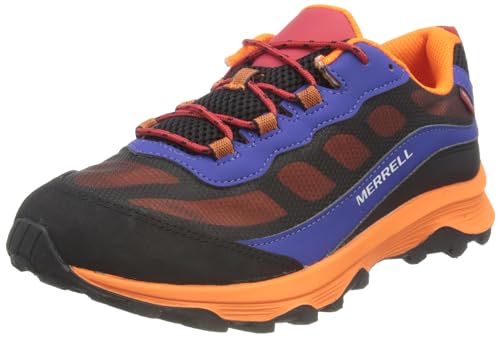 Merrell Moab Speed Low WTRPF Wanderschuh, Blue/Black/ORANGE, 37 EU von Merrell