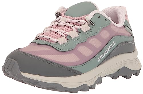 Merrell Moab Speed Low WTRPF Wanderschuh, Dusty Olive/PINK, 32 EU von Merrell