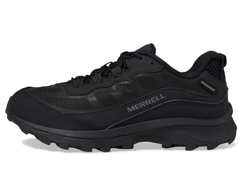 Merrell Moab Speed Low WTRPF Wanderschuh, Triple Black, 30 EU von Merrell