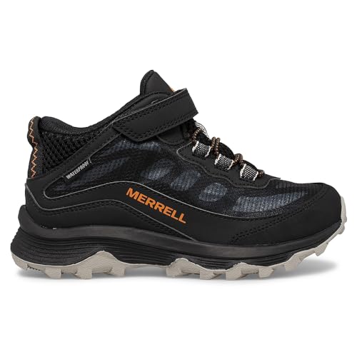 Merrell Moab Speed MID A/C WTRPF Wanderschuh, Black, 38 EU von Merrell