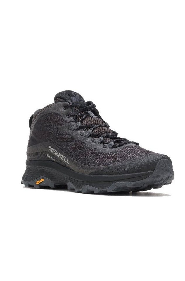 Merrell Moab Speed Mid GTX (wasserdicht) schwarz/asphaltgrau Herren Wanderschuh von Merrell