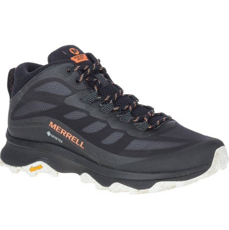 Merrell Moab Speed Mid GTX (wasserdicht) schwarz Herren Wanderschuh von Merrell
