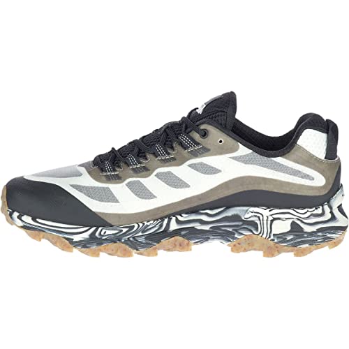 Merrell Moab Speed Solution Dye Hiking Shoe - Men's Black/White, 9.5 von Merrell
