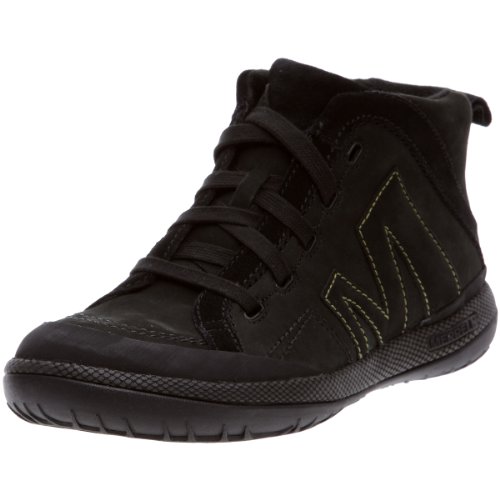 Merrell Neve Mid, Herren Abgerundete Spitze, schwarz - Noir (Noir) - Größe: 45 EU von Merrell