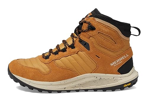 Merrell Nova 3 Thermo Mid wasserdichte Schneestiefel für Herren, Gewürz/Bernstein, 49 EU von Merrell