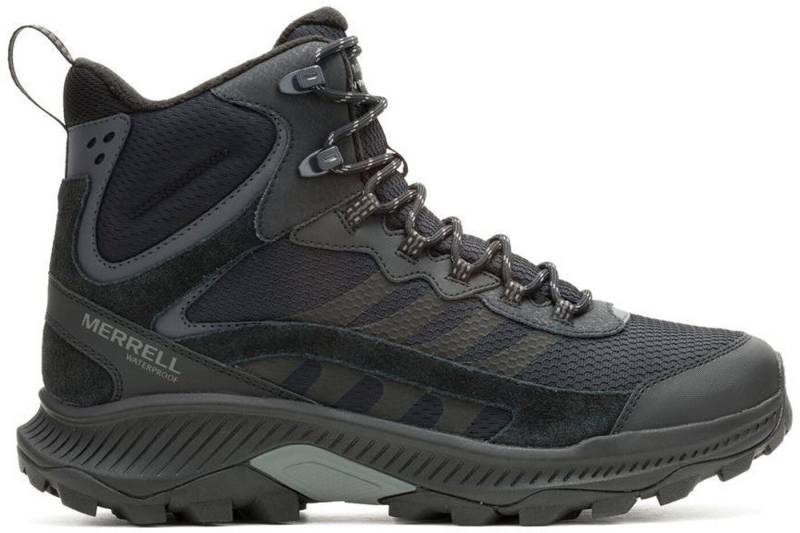 Merrell SPEED STRIKE 2 THERMO MID WP BLACK Stiefel Merrell SPEED STRIKE 2 THERMO MID WP BLACK Stiefel von Merrell