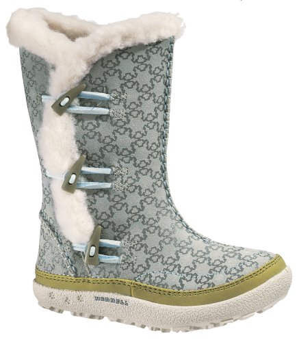 Merrell SPIRIT TIBET HIGH KIDS J20112, Mädchen Stiefel, türkis, (dove snowflake ), EU 31 (US 13, UK 12) von Merrell