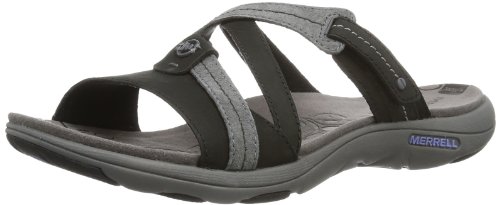 Merrell SWAY NUBUCK J62070 Damen Sandalen, Schwarz (BLACK), EU 38 (UK 5) (US 7) von Merrell