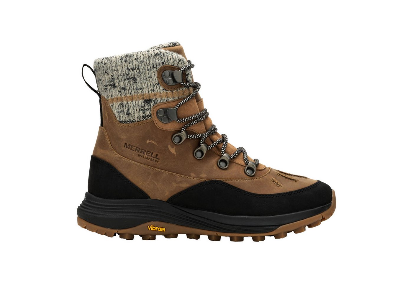 Merrell Siren 4 Thermo Mid Zip WP Wanderschuh eingestanzter Markenschriftzug von Merrell