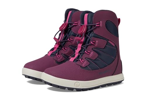 Merrell Snow Bank 4.0 WTRPF Schneestiefel, Navy/Berry, 29 EU von Merrell