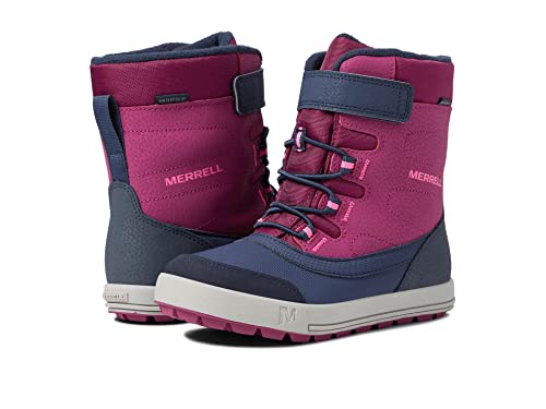 Merrell Snow Storm WTRPF Bootsschuh, Beere/Marineblau, 31 EU von Merrell