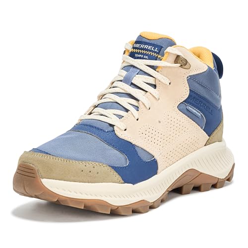 Merrell Tempo Sol Mid Wp Wanderstiefel für Damen, Indigo/Mandala-Traum, 9.5 Merrell Tempo Sol Mid Wp Wanderstiefel für Damen, Indigo/Mandala-Traum, 9.5 von Merrell