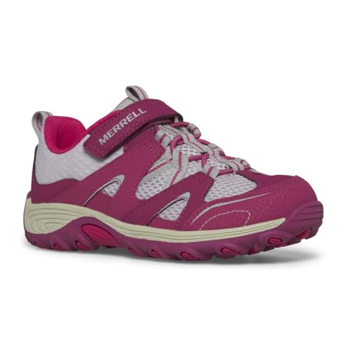 Merrell Trail Chaser 2 Jr Wanderschuh für Kinder, Unisex, Beere/Grau, 4.5 Wide Big Kid von Merrell