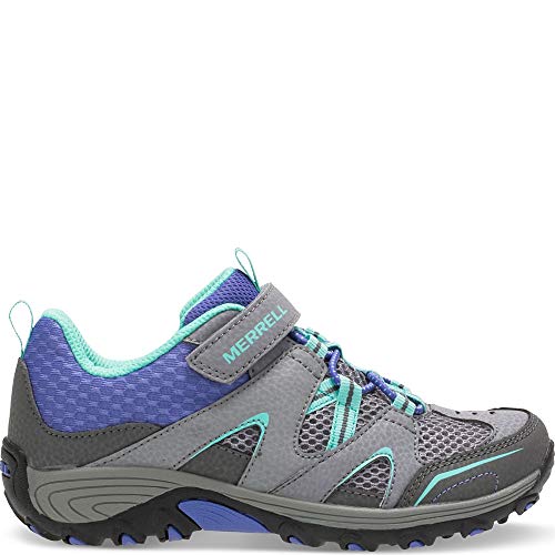 Merrell Trail Chaser Hiking Shoe (Little Kid/Big Kid), Grey/Multi, 6 M US Big Kid von Merrell