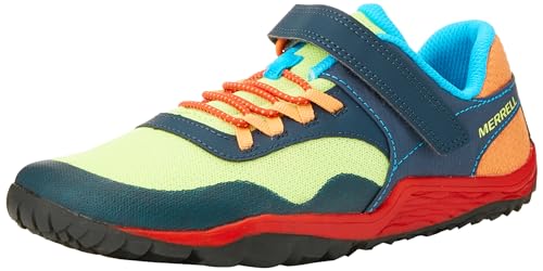 Merrell Unisex Kinder Trail Glove 7 A/C Sneaker, Navy Multi, 38 EU von Merrell