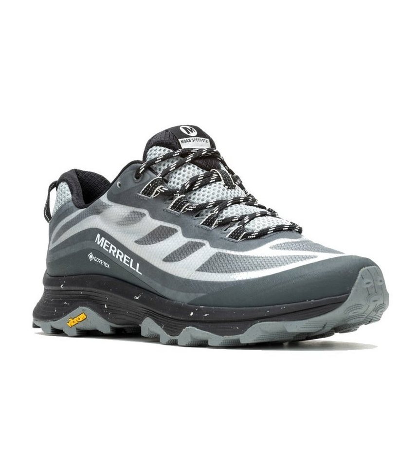 Merrell Trail-Laufschuhe Moab Speed GTX (wasserdicht) granitegrau Herren Wanderschuh von Merrell