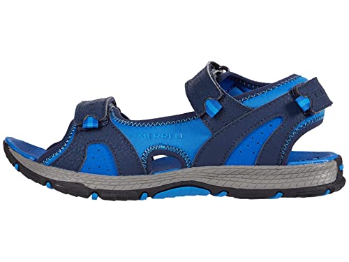 Merrell Unisex-Kinder Panther 2.0 Knöchelriemchen Sandalen, Blau (Navy Navy), 30 EU von Merrell