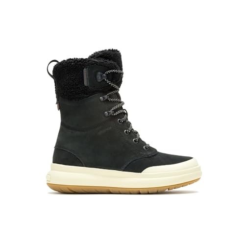 Merrell Unisex Marquette Thermo Tall Zip WP Sneaker, Black, 42.5 EU Merrell Unisex Marquette Thermo Tall Zip WP Sneaker, Black, 42.5 EU von Merrell