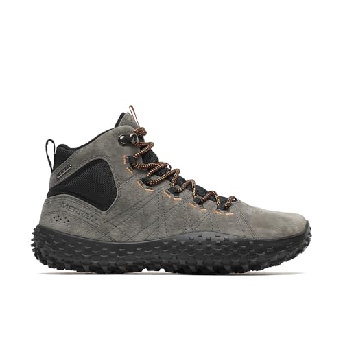 Merrell, BOOT, MASCULINO, ADULTO, WRAPT MID WP GREY, 46,5 von Merrell