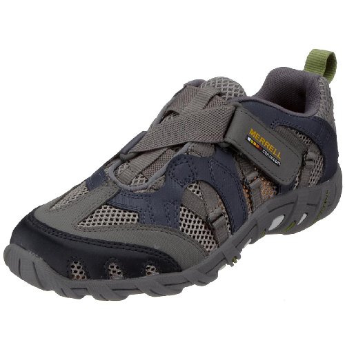 Merrell WATERPRO Z-RAP KIDS/INDIA INK/GREY J80799, Unisex - Kinder Sportschuhe - Wassersport, blau, (INDIA INK/GREY), EU 36, (US 5), (UK 4) von Merrell