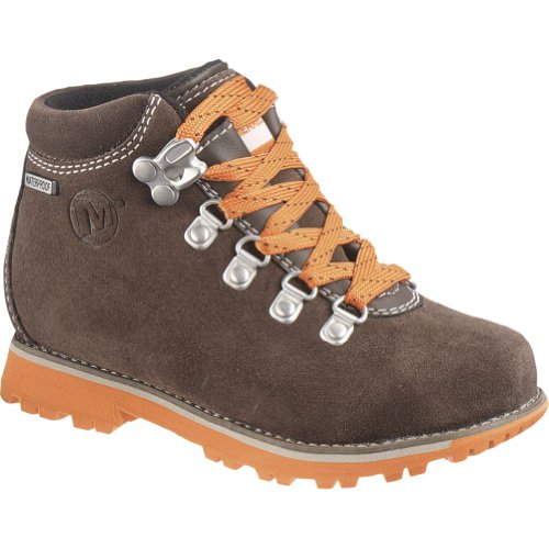 Merrell WILDERNESS ORIGINS WATERPROOF KIDS J82077Y, Unisex - Kinder Stiefel, Braun (ESPRESSO/BU), EU 33 von Merrell