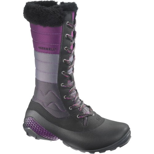 Merrell WINTERBELLE Waterproof J68114, Damen Stiefel, Schwarz (Black), EU 41 von Merrell