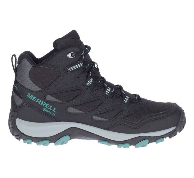 Merrell West Rim Sport Mid GTX (wasserdicht) schwarz Damen Wanderschuh von Merrell