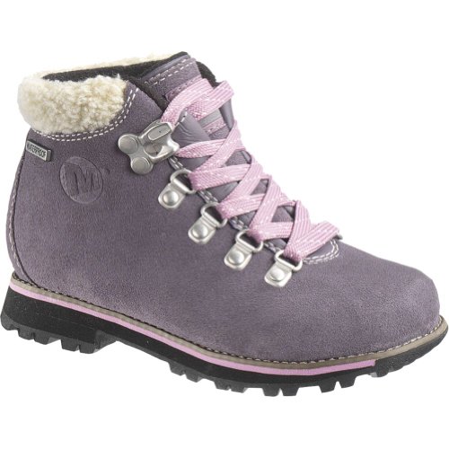 Merrell Wilderness Origins Waterproof Kids J82088Y, Mädchen Stiefel, Grau (Excalibur), EU 30 von Merrell