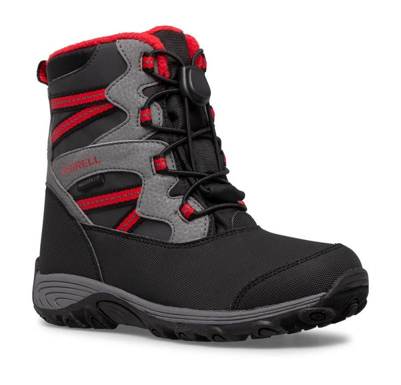 Merrell Winterstiefel Outback Snow Boot WTPF (wasserdicht) schwarz Kinder Wanderschuh von Merrell